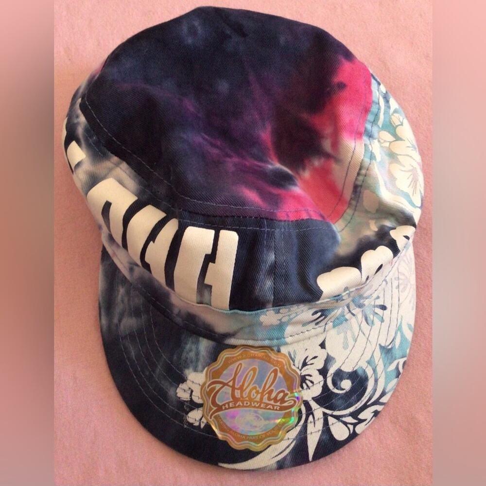 NWOT Aloha Headwear Women’s Cap One size adjustable purple pink